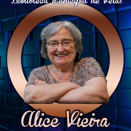 ALICE VIEIRA É A AUTORA DO MÊS DE ABRIL NA BIBLIOTECA MUNICIPAL