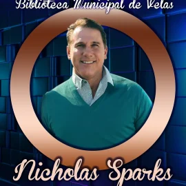 NICHOLAS SPARKS É O AUTOR DO MÊS DE AGOSTO NA BIBLIOTECA MUNICIPAL