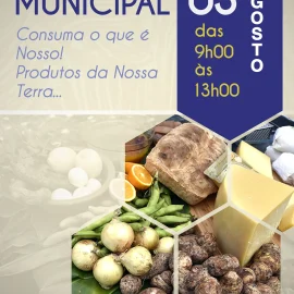 DIA 03 DE AGOSTO É DIA DE MERCADO MUNICIPAL