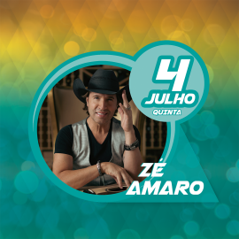 ZÉ AMARO SOBE HOJE AO PALCO DA 35ª SEMANA CULTURAL DAS VELAS