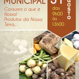 DIA 31 DE AGOSTO É DIA DE MERCADO MUNICIPAL