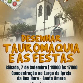 URBAN SKETCHERS – DESENHAR A TAUROMAQUIA E AS FESTAS EM SANTO AMARO