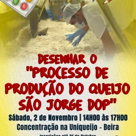 URBAN SKETCHERS – PROCESSO DE PRODUÇÃO DO QUEIJO DE SÃO JORGE DOP