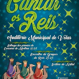 AUDITÓRIO MUNICIPAL RECEBE NOITE “CANTAR OS REIS”