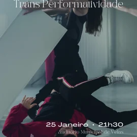 AUDITÓRIO MUNICIPAL RECEBE “TRANS*PERFORMATIVIDADE”