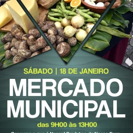 MERCADO MUNICIPAL ABRE PORTAS DIA 18 DE JANEIRO