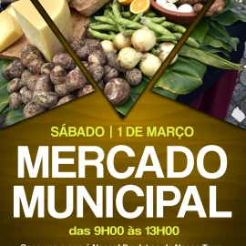 MERCADO MUNICIPAL ABRE PORTAS DIA 01 DE MARÇO
