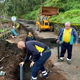 NOVA CONDUTA DE ABASTECIMENTO DE ÁGUA NO LUGAR DO EXTREMO