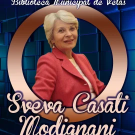 SVEVA CASATI MODIGNANI É A AUTORA DO MÊS DE MAIO NA BIBLIOTECA MUNICIPAL