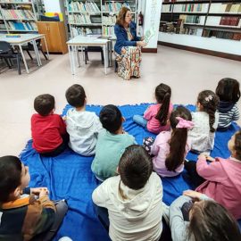 “HORA DO CONTO” NA BIBLIOTECA MUNICIPAL