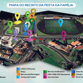 FESTA DA FAMÍLIA – MAPA DAS ATIVIDADES