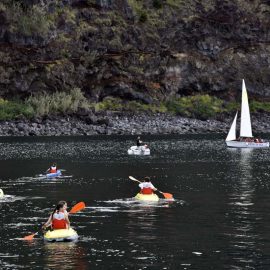 BAIA DE VELAS RECEBEU ATIVIDADES DE VELA E REMO