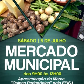 MERCADO MUNICIPAL ABRE PORTAS DIA 05 DE JULHO