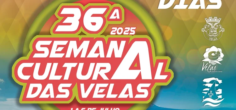 36ª SEMANA CULTURAL DAS VELAS – FALTAM 3 DIAS