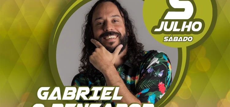 GABIREL O PENSADOR SOBE HOJE AO PALCO DA 36ª SEMANA CULTURAL DAS VELAS