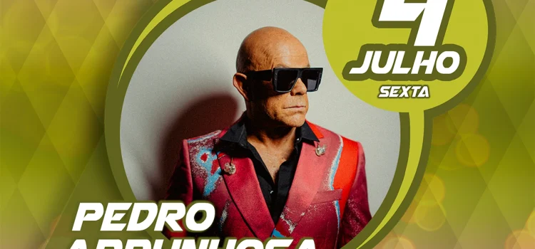 PEDRO ABRUNHOSA SOBE HOJE AO PALCO DA 36ª SEMANA CULTURAL DAS VELAS PEDRO ABRUNHOSA SOBE HOJE AO PALCO DA 36ª SEMANA CULTURAL DAS VELAS