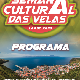 PROGRAMA DA 36ª SEMANA CULTURAL DAS VELAS