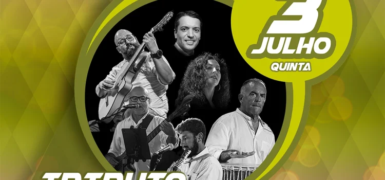 TRIBUTO REGRESSAM HOJE AO PALCO DA SEMANA CULTURAL DAS VELAS