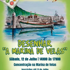 URBAN SKETCHERS – DESENHAR “A MARINA DE VELAS”