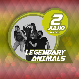 LEGENDARY ANIMALS SOBEM HOJE AO PALCO DA 36ª SEMANA CULTURAL DAS VELAS