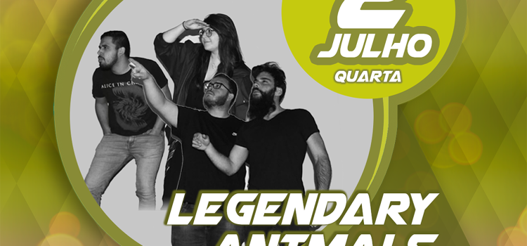 LEGENDARY ANIMALS SOBEM HOJE AO PALCO DA 36ª SEMANA CULTURAL DAS VELAS