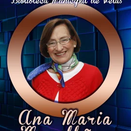 ANA MARIA MAGALHÃES É A AUTORA DO MÊS DE SETEMBRO NA BIBLIOTECA MUNICIPAL