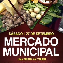 MERCADO MUNICIPAL ABRE PORTAS DIA 27 DE SETEMBRO