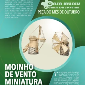 “PEÇA DO MÊS” NA CASA MUSEU CUNHA DA SILVEIRA
