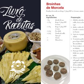 “VELAS, CAPITAL DO QUEIJO” – RECEITA EM DESTAQUE