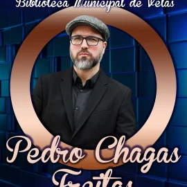 PEDRO CHAGAS FREITAS É O AUTOR DO MÊS DE NOVEMBRO NA BIBLIOTECA MUNICIPAL