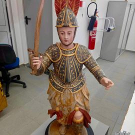 RESTAURO DA IMAGEM DE SÃO MIGUEL ARCANJO