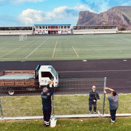 SUBSTITUIÇÃO DE REDES NO CAMPO MUNICIPAL DE VELAS