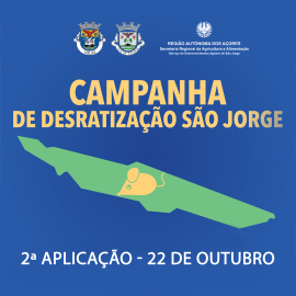 CAMPANHA DE DESRATIZAÇÃO – DIA 22 DE OUTUBRO