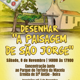 URBAN SKETCHERS – DESENHAR “A PAISAGEM DE SÃO JORGE”
