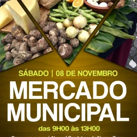 MERCADO MUNICIPAL ABRE PORTAS DIA 08 DE NOVEMBRO