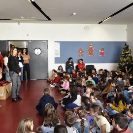 ENTREGA DE LEMBRANÇAS DE NATAL A ALUNOS DAS EB1/JI DO CONCELHO