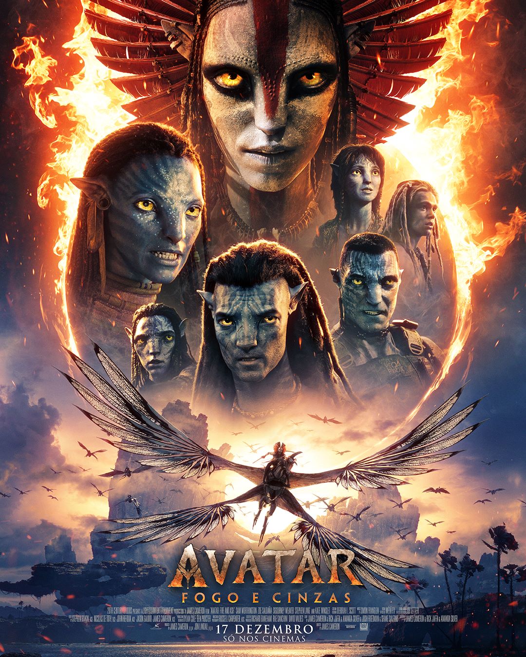 “AVATAR – FOGO E CINZAS” EM EXIBIÇÃO NO AUDITÓRIO MUNICIPAL
