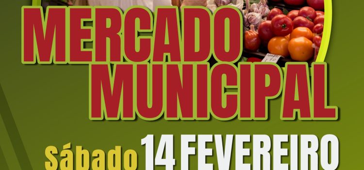 MERCADO MUNICIPAL ABRE PORTAS DIA 14 DE FEVEREIRO