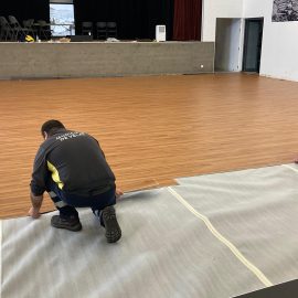 MUNICÍPIO APOIA FILARMÓNICA DE SANTO AMARO NO NOVO PISO DO SALÃO