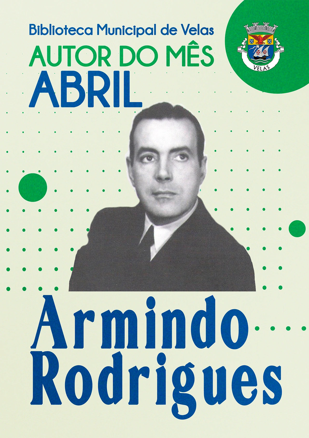 ARMINDO RODRIGUES É O AUTOR DO MÊS DE ABRIL NA BIBLIOTECA MUNICIPAL