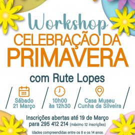 WORKSHOP CELEBRAÇÃO DA PRIMAVERA
