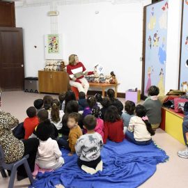 BIBLIOTECA MUNICIPAL RECEBE HORA DO CONTO DE MARÇO