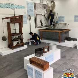 OBRAS DE MANUTEÇÃO NO EDIFÍCIO DO NÚCLEO MUSEOLÓGICO “A QUEIJARIA”