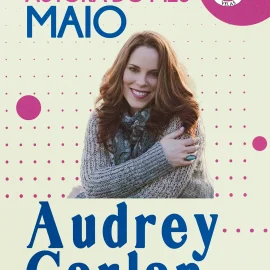 AUDREY CARLAN É A AUTORA DO MÊS DE MAIO NA BIBLIOTECA MUNICIPAL