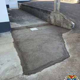 MELHORAMENTO NA DRENAGEM DE ÁGUAS PLUVIAIS E RESIDUAIS NO SALÃO PAROQUIAL DA URZELINA