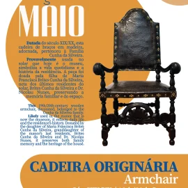 “PEÇA DO MÊS” NA CASA MUSEU CUNHA DA SILVEIRA