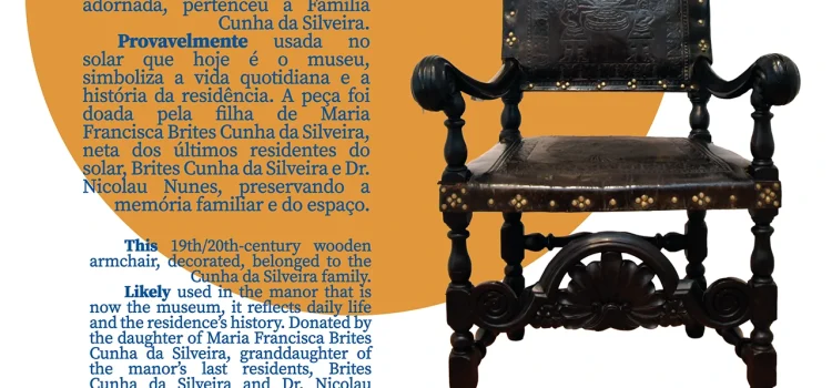 “PEÇA DO MÊS” NA CASA MUSEU CUNHA DA SILVEIRA