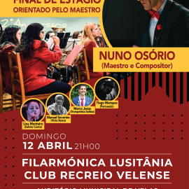 AUDITÓRIO MUNICIPAL RECEBE CONCERTO FINAL DE ESTÁGIO