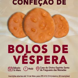 WORKSHOP DE CONFEÇÃO DE BOLOS DE VÉSPERA