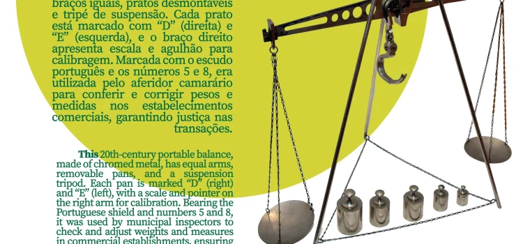 “PEÇA DO MÊS” NA CASA MUSEU CUNHA DA SILVEIRA